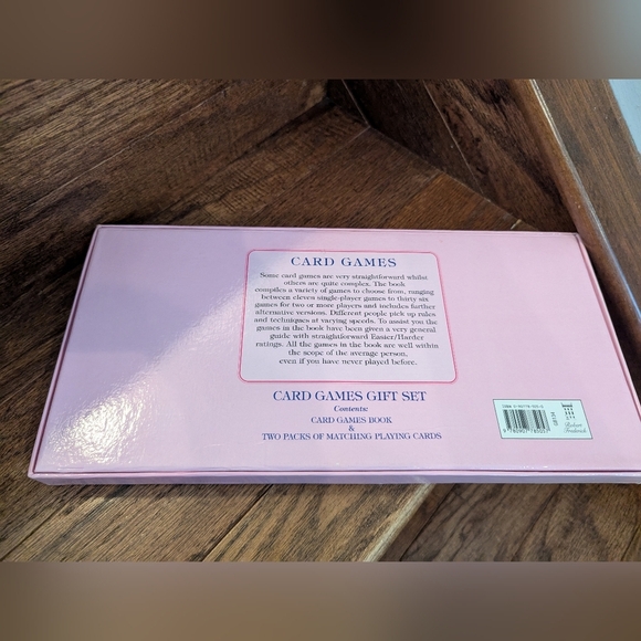 Vintage Card Games Gift Set  Includes Games Book & Playing Cards NIB - Picture 6 of 8